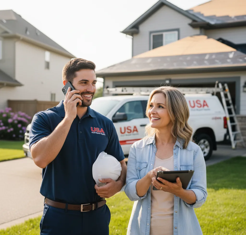 USA Roof Repair Experts customer support in Jumping Branch